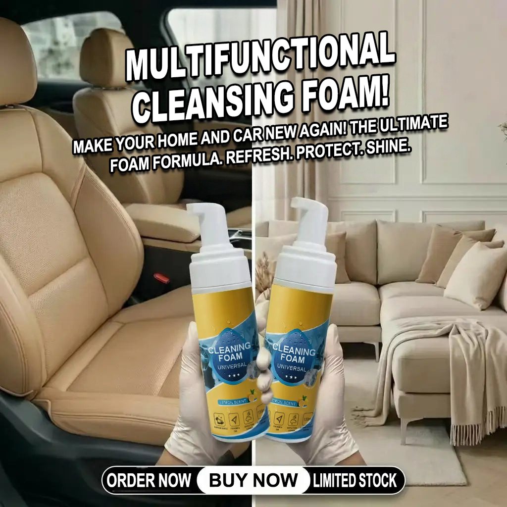 Last Day – 48% Off🔥4-in-1 Multipurpose Cleaning Foam
