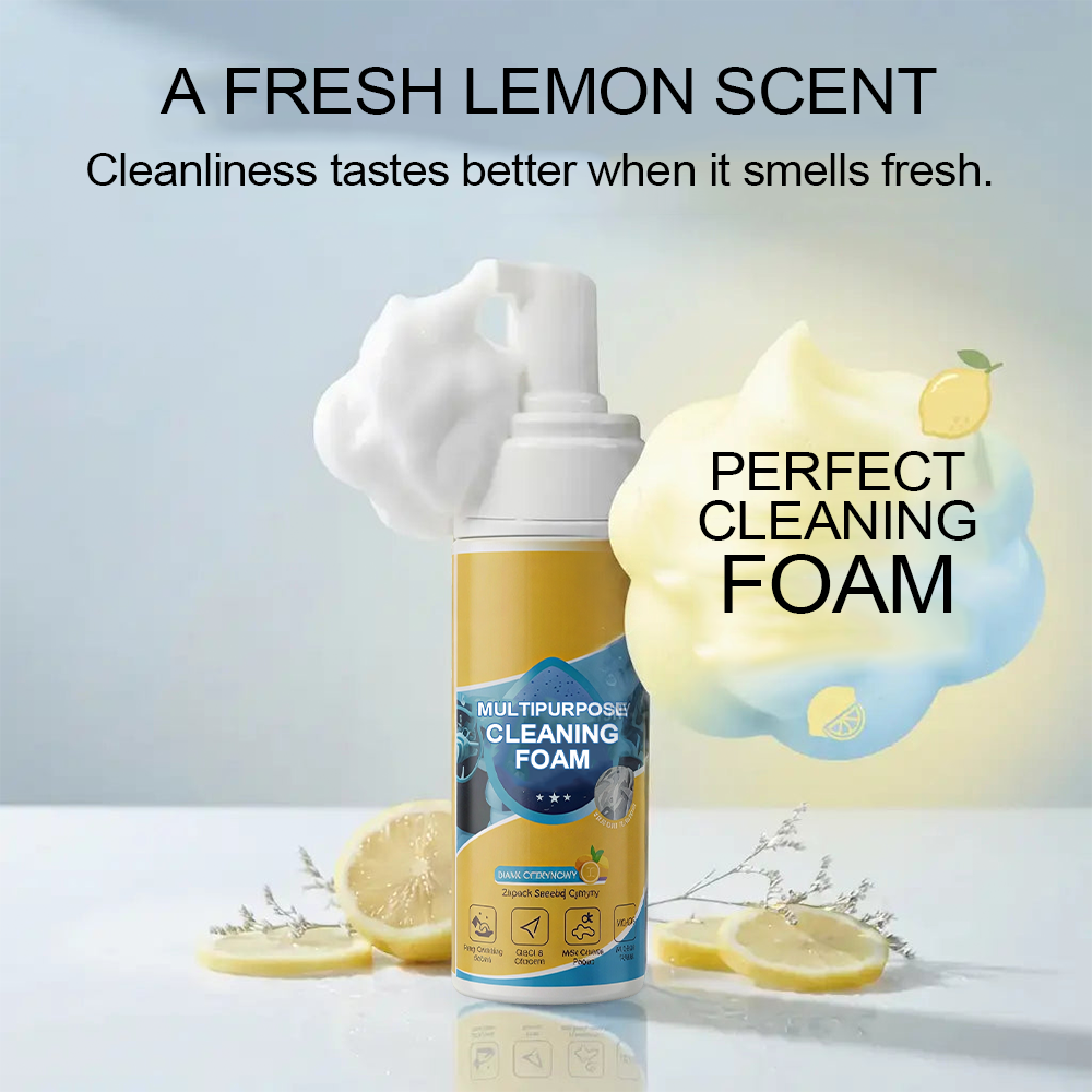 Last Day – 48% Off🔥4-in-1 Multipurpose Cleaning Foam