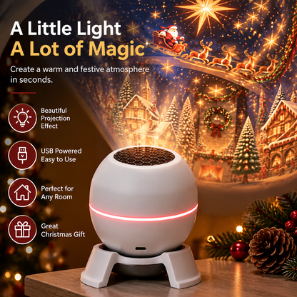 Official Store | 🎅🎄 SCNDR® Smart Holographic Projector (HD Smart Dynamic 5D)