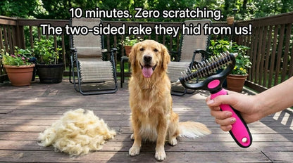 🐶 Double-Sided Pet Hair Remover – Say Goodbye to Hair Everywhere! 🔥( Today Only: 49% OFF) 🐾🐾